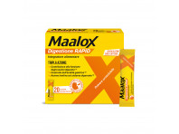 Maalox Digestione RAPID, Integratori, Cattiva Digestione, Acidità di Stomaco – Per Adulti e Bambini 6+, Gravidanza, Senza Glutine e Lattosio (20 Bustine) 