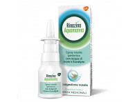 Rinazina Aquamarina Spray Nasale Ipertonico Decongestionante Raffreddore Acqua Mare Eucalipto 20 ml