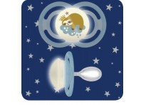 MAM Perfect Night 16+ Succhietto silicone azzurro maschio