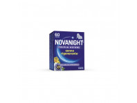 Novanight Tripla Azione Sonno Rigenerante, Integratore Alimentare Con Melissa E Melatonina Per Dormire, Senza Glutine, 60 Compresse, Non Induce Dipendenza