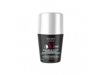 Vichy DeodoranteInvisibile - Roll-on anti-macchie, per uomo 50 ml efficace per 72 ore
