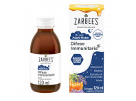 Zarbee's Sciroppo Notte Difese Immunitarie Adulti 120 ml, Multivitaminico per favorire rilassamento