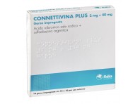 Connettivina Plus 10 Garze Cicatrizzanti 2mg+40mg