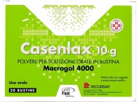 Casenlax - Macrogol 4000 Lassativo - Polvere Per Soluzione Orale - 20 Bustine