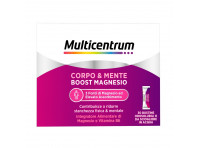 Multicentrum Boost Magnesio Integratore Alimentare Vitamina B6 Per Supporto Organismo 30 Bustine