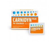 Carnidyn Plus Integratore Alimentare a base di Sali minerali, Carnitina, vitamine, per Stanchezza Mentale e Fisica, utile in caso di spossatezza - 20 Bustine