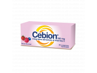 Cebion - Integratore di Vitamina C - 20 compresse masticabili - senza zucchero