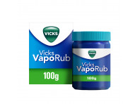 Vicks Vaporub Rimedio Per Raffreddore, Mal Di Gola, Tosse E Naso Chiuso Vasetto Da 100 G