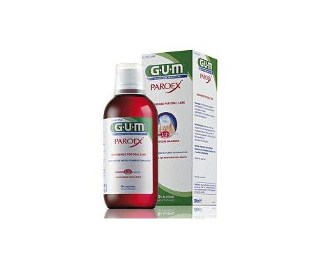 Gum Paroex Collutorio 0.12% Clorexidina per Gengiviti Parodontiti 300 ml