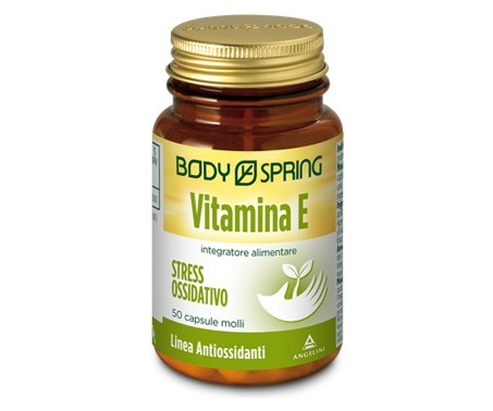 Body Spring Vitamina E Integratore Antiossidante 50 Capsule