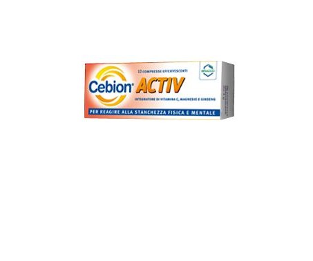 Cebion Activ Integratore Energetico 12 Compresse Effervescenti