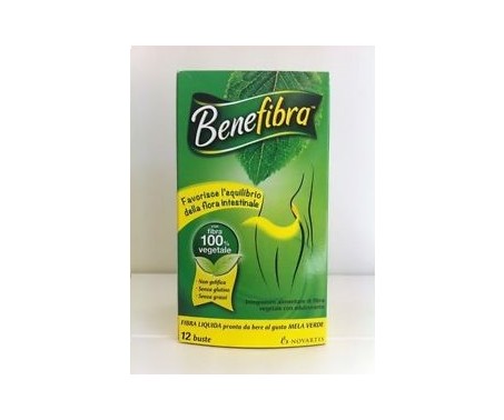 Benefibra Liquido Integratore Alimentare Fibre Vegetali Flora Intestinale Intestino Irritabile 12Bst