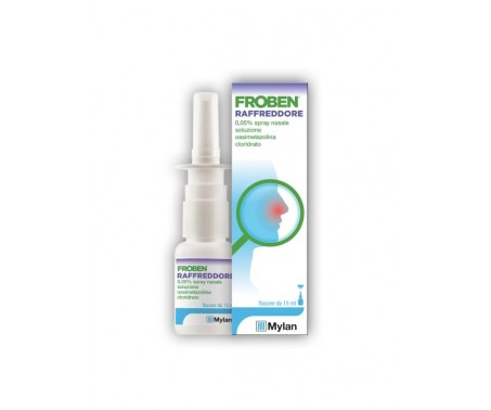 Froben 0,05% - Spray nasale decongestionante per raffreddore - 15 ml