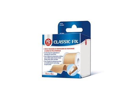 Pic Classic Fix Cerotto su Rocchetto in Tela 2,5 cm x 5 m