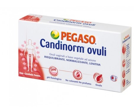 Pegaso Candinorm Ovuli Vaginali Normalizzanti A Base Vegetale 10 Pezzi