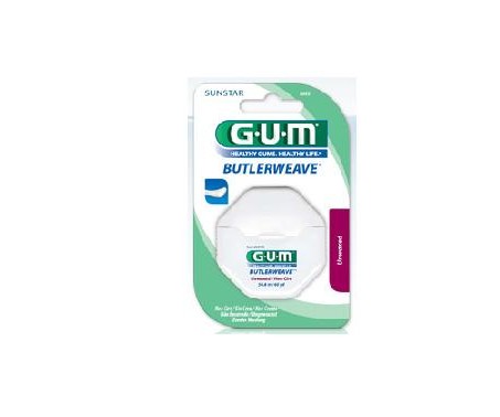 Gum Butlerweave Filo Interdentale Non Cerato 55 metri