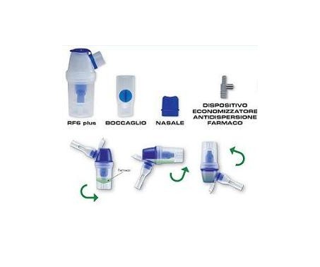 Fleam Nuova Set Ampolla Areosolterapia RF6 Plus