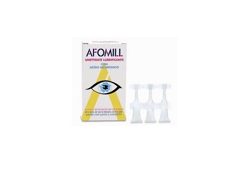 Afomill Gocce Oculari Umettanti e Lubrificanti 10 ml