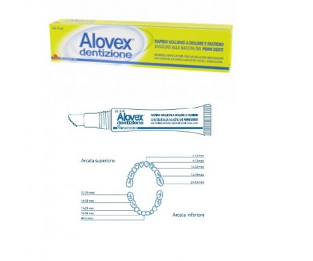 Alovex Dentizione Gel Primi Dentini 10 ml