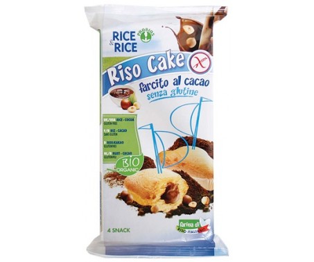 Rice&Rice Riso Cake Al Cacao Biologico 180 g