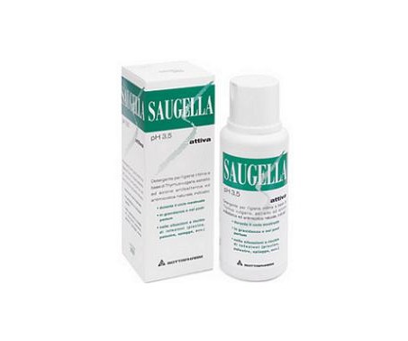 Saugella attiva verde detergente intimo 250 mL