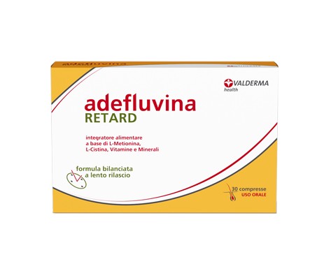 Adefluvina Retard Integratore Capelli e Unghie 30 Compresse