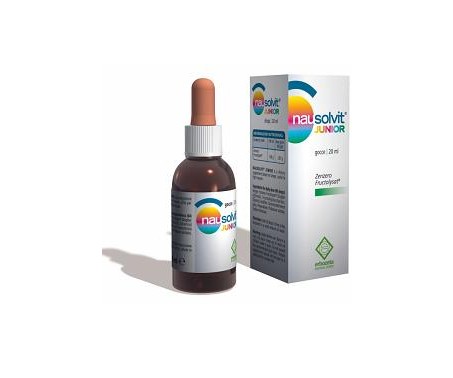 Erbozeta Nausolvit Junior Gocce Integratore Nausea Vomito 20 ml