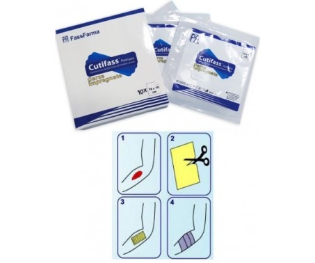 Jelonet Garza Alla Paraffina 10x10 Cm 10 Pezzi - Para-Farmacia Bosciaclub