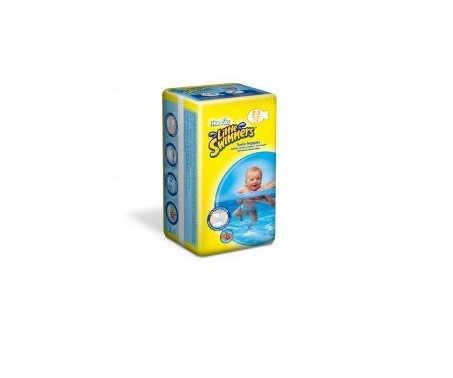 Huggies Little Swimmers Pannolino Costumino Taglia M/P (7-12 Kg