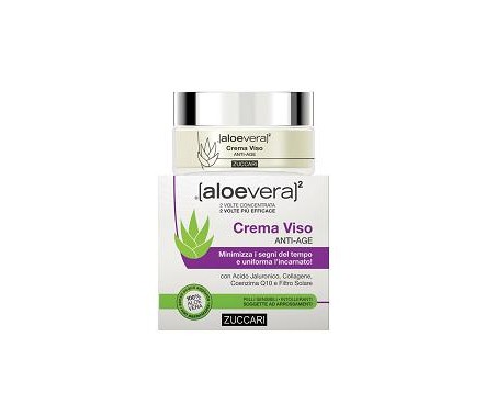 Zuccari Aloevera2 Crema Viso Antiage 50 Ml