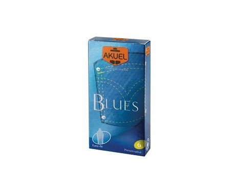 Akuel Preservativi Easy Blues 6 Pezzi