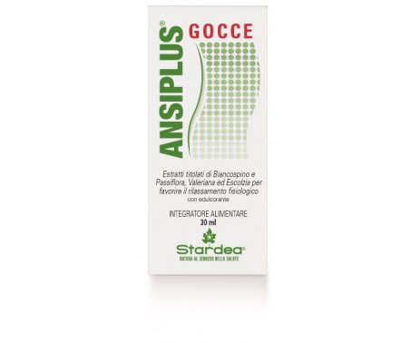 Ansiplus Gocce Integratore Rilassante 30 ml