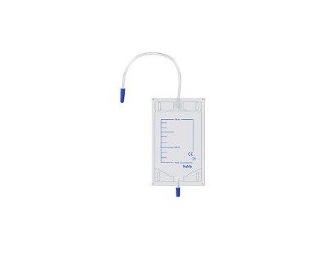 Serenity Sacca Per Raccolta Urina Da Gamba Con Tubo 10 cm 10 Pezzi