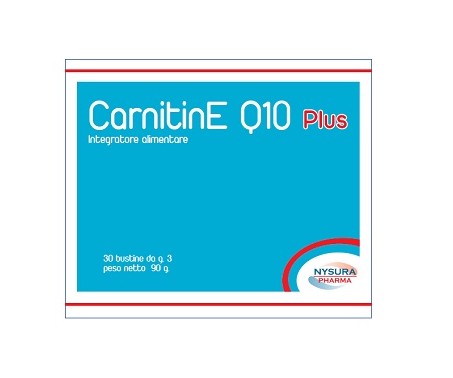 CarnitinE Q10 Plus Integratore Nutrizionale 30 Bustine