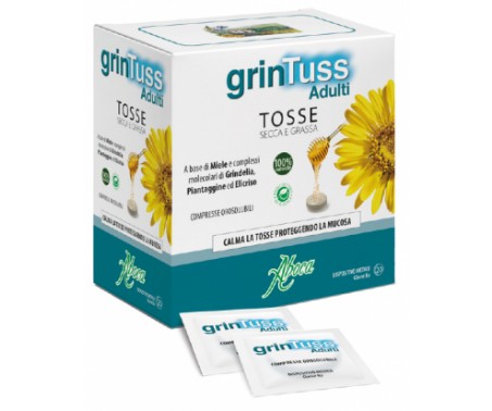 Aboca Grintuss Adulti Tosse Secca e Grassa 20 Compresse Orosolubili - DISPOSITIVO MEDICO Classe II a