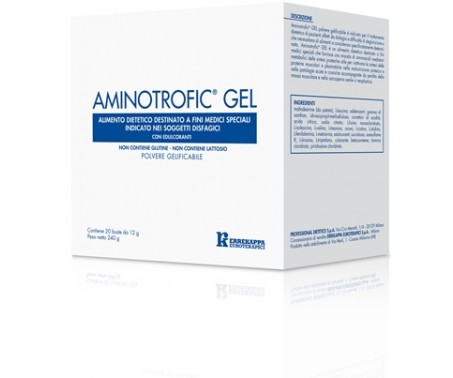 Aminotrofic Gel Integratore 20 Bustine 7G