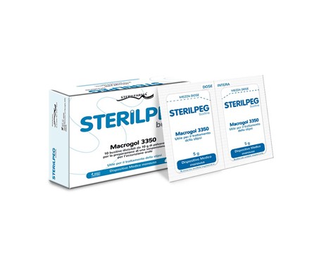 Sterilfarma Sterilpeg Macrogo Trattamento Stipsi 10 Bustine