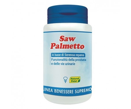 Saw Palmetto Natural Point - Integratore per il benessere della prostata - 60 capsule