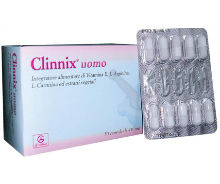 Clinderm Uomo Integratore Vitamina E 50 Capsule