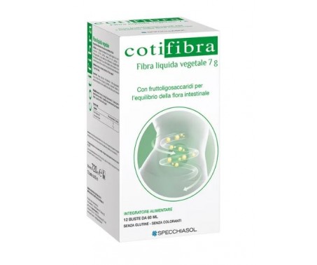 Cotifibra - Integratore per la funzionalità intestinale - 12 bustine