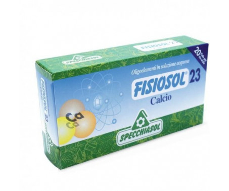 Specchiasol Fisiosol 23 Calcio Oligoelementi 20 Fiale