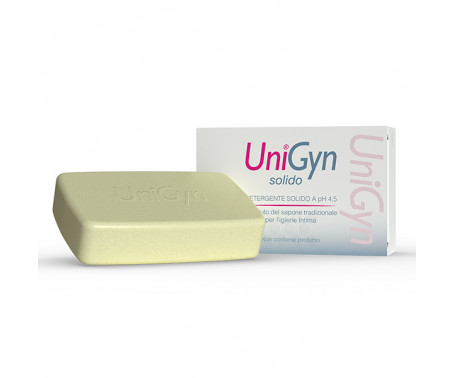 Unigyn Solido Sapone Detergente pH 4.5 Igiene Intima 100 g