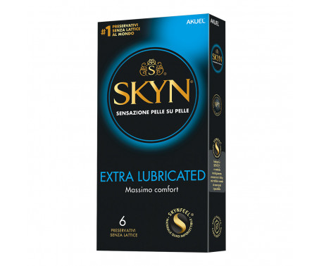 Akuel Skyn Profilattico Extralubrificato 6 Pezzi