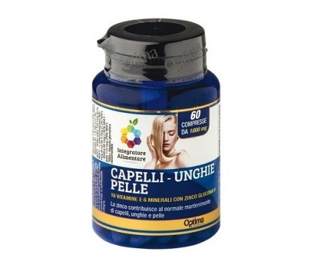 Optima Colours of Life Capelli Unghie Pelle Integratore Vitamine e Minerali 60 Compresse