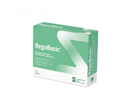 Pegaso Regobasic Integratore Di Sali Basici 12 Bustine