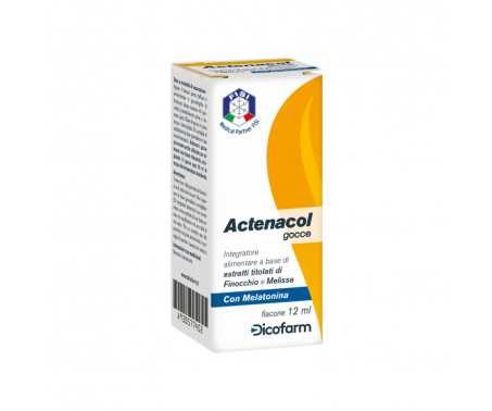 Actenacol Gocce Integratore Digestivo 12 ml