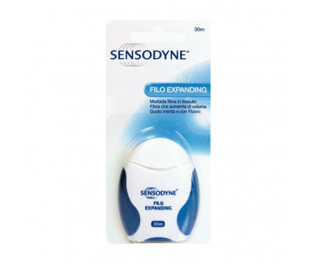 Sensodyne Filo Interdentale Expanding con Fluoro Gusto Menta 30m