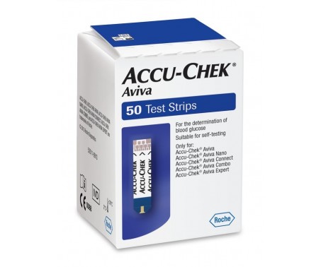 Accu-Chek Aviva Strisce Reattive Controllo Glicemia 50 Pz