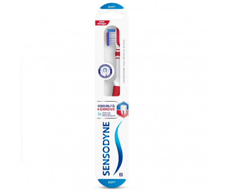 Sensodyne Sensibilità&Gengive Spazzolino Denti Sensibili Soft 