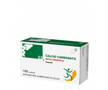 Nova Argentia Calcio Carbonato 100 Capsule